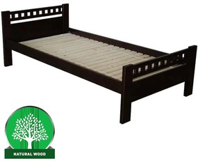 Posteľ Milena 120x200 jelša farbená