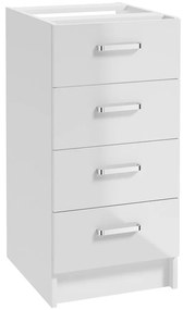 Kuchynská skrinka Arosa B40 0D4S biela