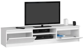 Stolík pod TV RTV K 160 CLP biely