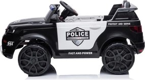 LEAN CARS Elektrické policajné autíčko BBH-021 čierne