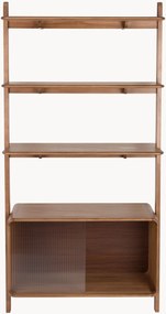 Regál z jaseňového dreva Rise