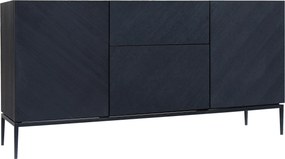 XXXLutz ŠIROKÁ KOMODA, čierna, 160/80/40 cm home24 - Online Only drobný nábytok - 002611003301