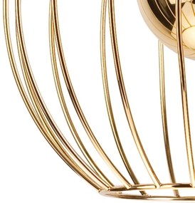 Luster na lanku ZOYA 1xE27/60W/230V zlatá