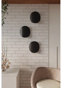 Čierne nástenné svietidlo Sollux Junker