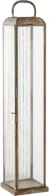 Kovový/sklenený lampáš (výška 60 cm) Herslev – House Nordic