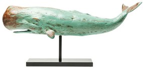 Whale socha zelená