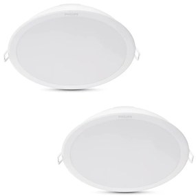 Philips - SADA 2x LED Podhľadové svietidlo MESON LED/23,5W/230V 4000K P6088