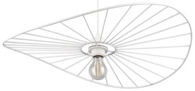 Biele závesné svietidlo ø 60 cm Chapeau – Trio