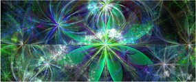 Obraz - Abstraktné geometrické tvary (120x50 cm)