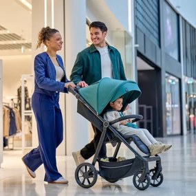 Lionelo - športový kočík MIRA smaragdovo zelený