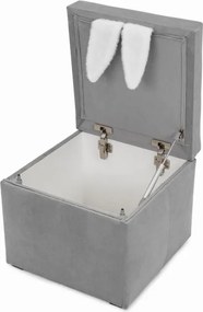 Taburetka Bunny s uškami malá rôzne farby 40x40 cm