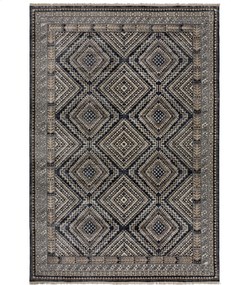 Flair Rugs, Kusový koberec Cooper Babylon Traditional Blue, 80x150, modrá, obývacia izba