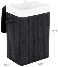 Kôš na bielizeň GUS čierny