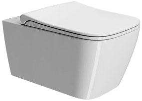 GSI GSI, NUBES závesná WC misa, Swirlflush, 55x36 cm, biela ExtraGlaze, 961511