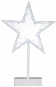 Nexos 33203 Vianočná dekorácia - hviezda - 38 cm, 20 LED