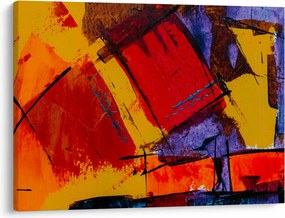 Obraz abstrakcie (70x50 cm)
