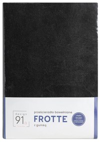 FROTÉ PRESTIERADLO 200X220 CM, VÝŠKA 20 CM ČIERNE