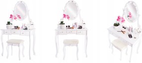 TRENDIE Toaletný stolík Glamour Rose