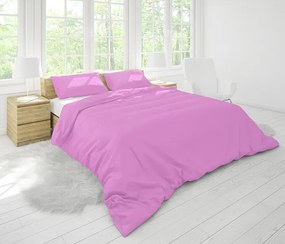 Obliečky bavlnené jednofarebné rúžové OB211 (OB211)