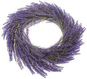 Umelý veniec Levanduľa, pr. 65 cm