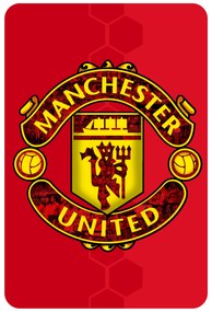 Textilná nálepka na stenu "Manchester United FC"