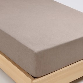 INTERMEDIC SK Prestieradlo Jersey Hnedá 90x200 cm – 130 g/m², 100 % bavlna