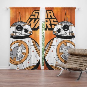 Sablio Záves Star Wars Ohnivé pozadie: 2ks 140x250cm