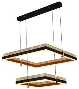 LED Stmievateľný luster na lanku LED/50W/230V 3000-6500K + diaľkové ovládanie