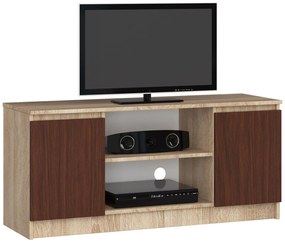 TV stolík Darian (dub sonoma + wenge). Vlastná spoľahlivá doprava až k Vám domov. 1069394