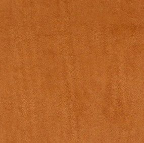Zatemňovacie jednofarebné závesy v pomarančovej farbe 140 x 270 cm