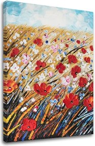 Autorská reprodukcia na plátne KVETY XOBFB189E1