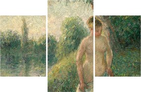 Obraz - Camille Pissarro, The Bather, reprodukcia (90x60 cm)