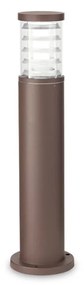 IDEAL LUX Vonkajšie stĺpikové svietidlo TRONCO, hnedé 60,5cm