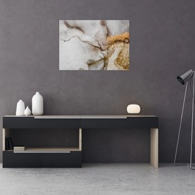 Obraz - Mramorový atrament (70x50 cm)