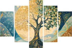 Obraz – Strom života v mesiaci (150x105 cm)