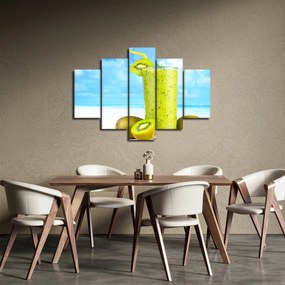Obraz - kiwi smoothie (150x105 cm)