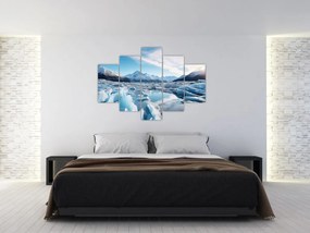Obraz - Ľadovcové útvary (150x105 cm)