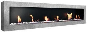 BIOFLAME biokrb Easy XXL Close Imitácia betónu 165x40 cm