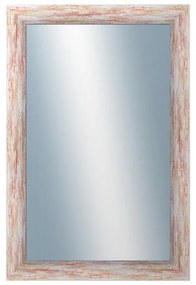 DANTIK - Zrkadlo v rámu, rozmer s rámom 40x60 cm z lišty PAINT červená veľká (2962)