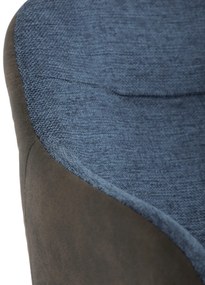 Sada jedálenských stoličiek s vratným mechanizmomDCH-Y1143 BLUE2, 2 ks