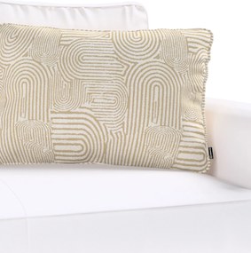 Gabika so šnúrkou, obliečka 60x40cm farba produktu béžová látka zapletaná, vzorované