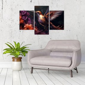 Obraz - Kolibrík (90x60 cm)
