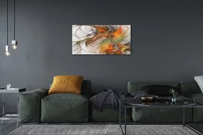 Obraz na plátne Farebné geometrické fraktály 125x50 cm