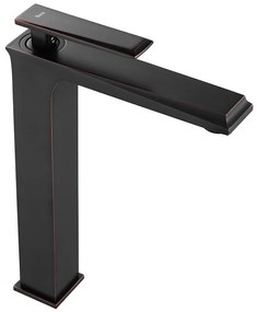 Vysoká umývadlová batéria Rea Romano čierna