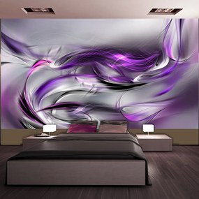 Artgeist Fototapeta - Purple Swirls II Veľkosť: 500x280, Verzia: Standard