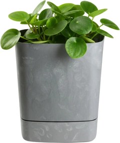 Sada 3 ks květináčů Cubi 16x16/19x19/25x25 cm šedý beton