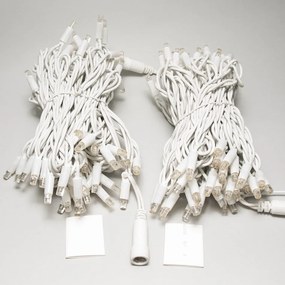 DECOLED Svetelná reťaz LED FLASH, 20 m, teplá biela, 120 diód, IP67