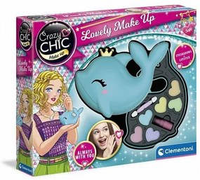 Clementoni Make-up sada Crazy Chic delfín, 27 x 22 cm