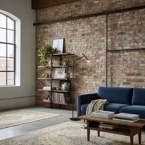 Ideal Lux - LED Stojacia lampa DIESIS LED/4,5W/230V CRI 95 čierna