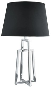 Searchlight EU1533CC-1 - Stolná lampa YORK 1xE27/60W/230V